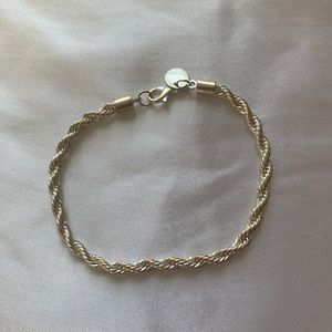 Silver bracelet